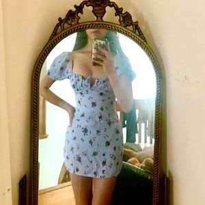 NWOT aritzia sunday best floral rachel dress